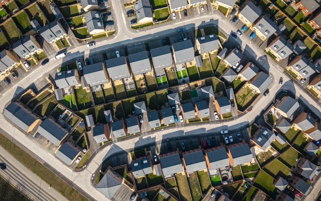 HOA neighborhood overview shot